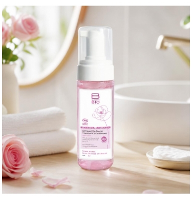 BcomBIO Ultra Blød Rensende & Makeupfjerner Skum 170 ml