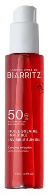 Laboratoires de Biarritz Huile Solaire Satinée SPF50 125 ml