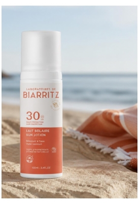 Laboratoires de Biarritz Lait Solaire SPF30 Bio 100 ml