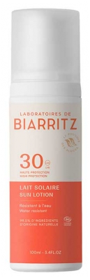 Laboratoires de Biarritz Lait Solaire SPF30 Bio 100 ml