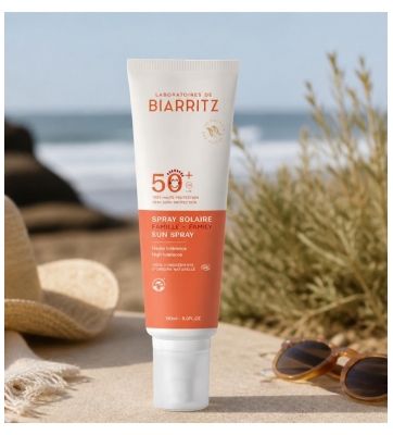 Laboratoires de Biarritz Spray Solare Viso e Corpo SPF50+ Bio 150 ml