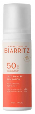 Laboratoires de Biarritz Lait Solaire SPF50 Bio 100 ml