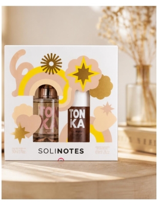 Solinotes Tonka Eau de Parfum 50 ml + Brume Parfumée 60 ml