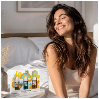 Solinotes Vanilla Tiare Orange Blossom Scented Mist Trio 3 x 60 ml