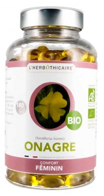L'Herbôthicaire Onagre Bio 180 Capsules
