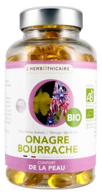 L'Herbôthicaire Økologisk Natlys Hjulkrone 180 Kapsler