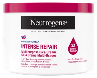 Neutrogena Intense Repair Cica Crème Multi-Usages 400 ml