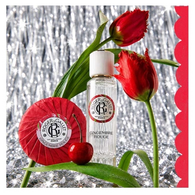Roger & Gallet Gingembre Rouge Coffret Eau Parfumée Bienfaisante 30 ml + Savon Bienfaisant 30 g På köpet