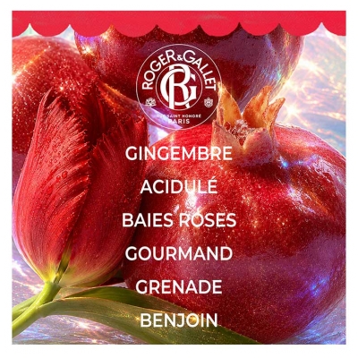 Roger & Gallet Gingembre Rouge Coffret Eau Parfumée Bienfaisante 30 ml + Savon Bienfaisant 30 g Offert
