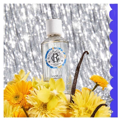 Roger & Gallet Vanille Soleil Coffret Eau Parfumée Bienfaisante 30 ml + Crème Mains Bienfaisante 30 ml Offerte