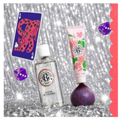 Roger & Gallet Fleur de Figuier Coffret Eau Parfumée Bienfaisante 30 ml + Crème Mains 30 ml Offerte