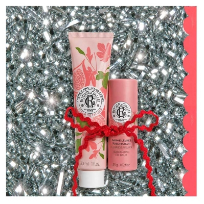 Roger & Gallet Fleur de Figuier Coffret Crème Mains 30 ml + Baume Lèvres Sublimateur 3,5 g