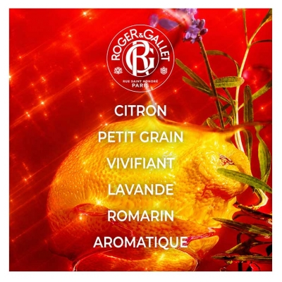 Roger & Gallet Jean-Marie Farina Trousse Eau de Cologne 100 ml + Déodorant Stick 24H 50 g Offert