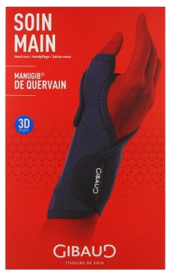 Gibaud Manugib De Quervain Daumen-Handgelenkorthese Rechte Hand - Größe: 3D