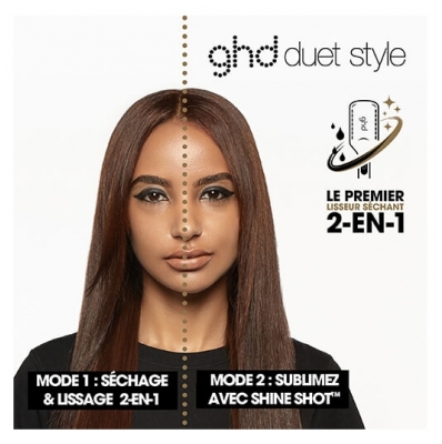ghd Lisseur Séchant 2-en-1 Duet Style blanc