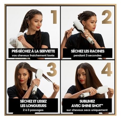 ghd Lisseur Séchant 2-en-1 Duet Style blanc