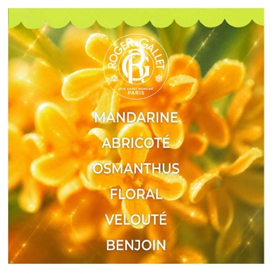 Roger & Gallet Fleur d'Osmanthus Coffret Eau Parfumée Bienfaisante 30 ml + Crème Mains 30 ml Offerte