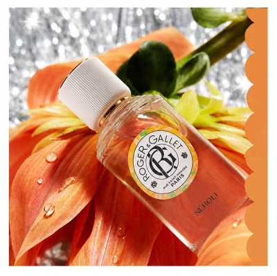 Roger & Gallet Néroli Coffret Eau Parfumée Bienfaisante 100 ml + Lait Corps Bienfaisant 250 ml Offert