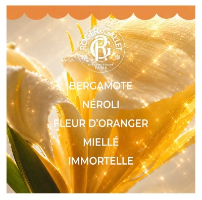 Roger & Gallet Néroli Coffret Eau Parfumée Bienfaisante 100 ml + Lait Corps Bienfaisant 250 ml Offert