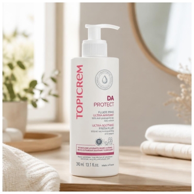Topicrem DA Protect Fluide Frais Ultra-Apaisant 390 ml