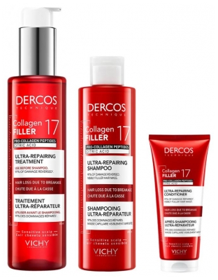 Vichy Dercos Routine Cheveux Collagen Filler 17 Anti-Casse