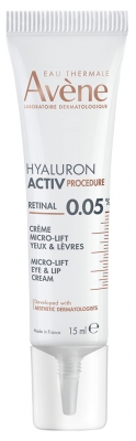Avène Hyaluron Activ Retinal Procedure Micro-Lift Cream Eyes & Lips 15 ml