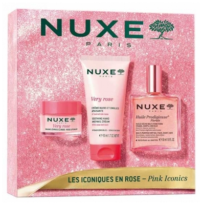 Nuxe Coffret Les Iconiques en Roses