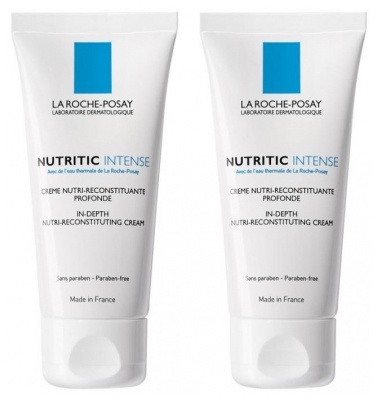 La Roche-Posay Nutritic Intense Lot de 2 x 50 ml