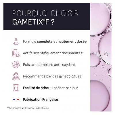 Densmore Gametix F Fertilité 30 Sachets
