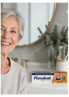 Fixodent Pro Plus Crème Adhésive Fixation Forte Goût Neutre 35 g