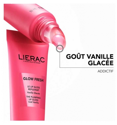 Lierac Glow Fresh Le Lip Gloss Repulpant 10 ml + 1 Porte-Clés Charm Offert