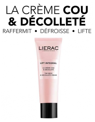 Lierac Lift Integral La Crème Jour Raffermissante 50 ml + La Crème Cou et Décolleté 50 ml Offerte