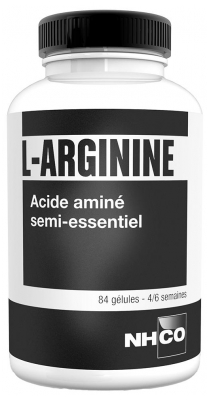 NHCO L-Arginin 84 Kapseln (mindestens haltbar bis 31.12.2026)