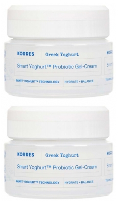 Korres Greek Yoghurt Smart Yoghurt Gel-Crème Probiotiques 2 x 40 ml