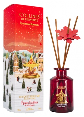 Collines de Provence Bouquet Parfumé Collection Festive 100 ml - Senteur : Épices Étoilés
