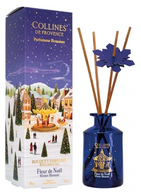 Collines de Provence Bouquet Parfumé Collection Festive 100 ml - Senteur : Fleur de Noël