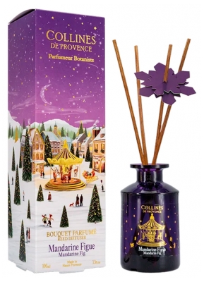 Collines de Provence Bouquet Parfumé Collection Festive 100 ml - Senteur : Mandarine Figue