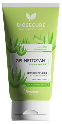 Biosecure Gel Limpiador Aloe Vera Bio 150 ml