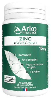 Arkopharma Arkogélules Zinc Bisglycinate 60 Gélules
