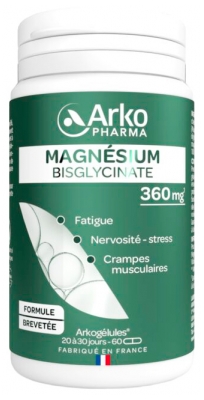 Arkopharma Arkogélules Magnésium Bisglycinate 60 Kapsułek