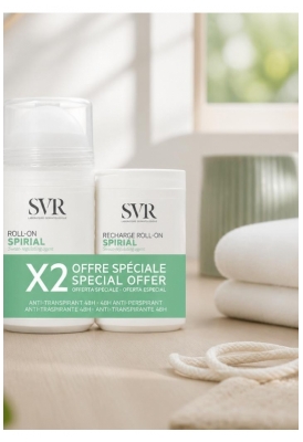 SVR Spirial 48H Anti-traspirante Roll-On 50 ml + Ricarica Roll-On 50 ml