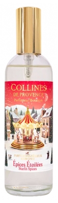 Collines de Provence Parfum d'Intérieur de Noël 100 ml - Parfum : Épices Étoilées