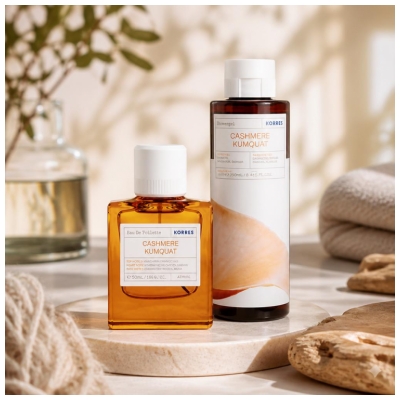 Korres Agua de Colonia Cashmere Kumquat 50 ml + Gel de Ducha Cashmere Kumquat 250 ml