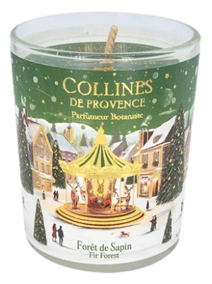 Vela de Navidad Collines de Provence 75 g - Olor: Bosque de abetos