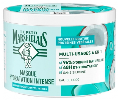 Máscara 4em1 Hidratação Leveza 370 ml Le Petit Marseillais