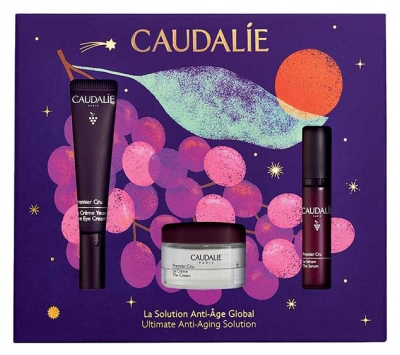 Set Caudalie Premier Cru Soluția Anti-Îmbătrânire Globală