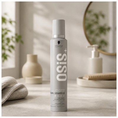 Schwarzkopf Professional Osis + Curl Soufflé Curl Definition Styling Mousse 200 ml