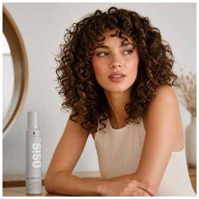 Schwarzkopf Professional Osis + Curl Soufflé Curl Definition Styling Mousse 200 ml