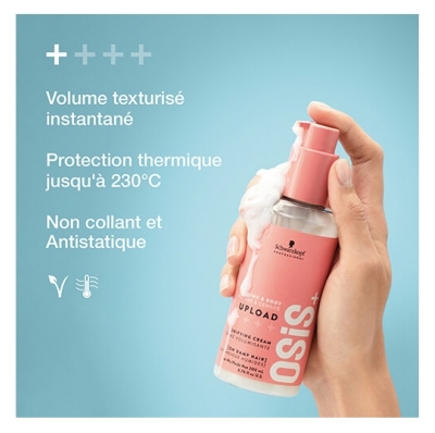 Schwarzkopf Professional Osis + Crème Volumisante Upload 200 ml