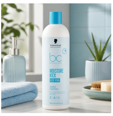 Schwarzkopf Bonacure Moisture Kick šampūnas 500 ml
